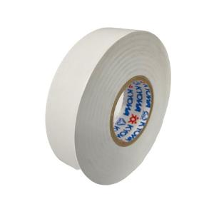 ミリオン 電気絶縁用ビニルテープ 白 幅19mm×長さ20m 共和