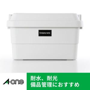 エーワン 屋外でも使えるラベルシール 備品ラベ...の詳細画像2