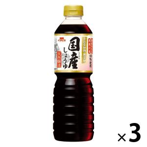 イチビキ 無添加国産しょうゆ 800ml 3本