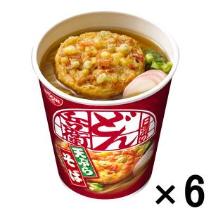 日清食品 日清タテ型どん兵衛 天ぷらそば 80g×6個の商品画像