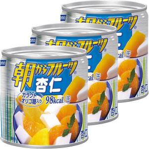 はごろもフーズ 朝からフルーツ杏仁 190g 1セット（3缶）