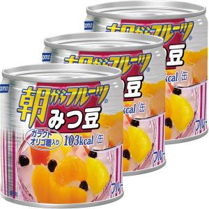 はごろもフーズ 朝からフルーツみつ豆 190g 1セット（3缶）
