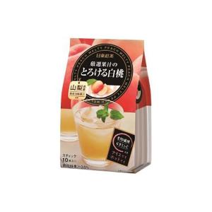 日東紅茶 厳選果汁のとろける白桃 1袋（10本入）
