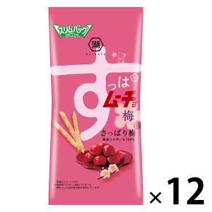 湖池屋 スリムバックスティックすっぱムーチョ さっぱり梅味 12袋 スナック菓子
