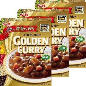 エスビー食品 S＆B ゴールデンカレーレトルト 中辛 1セット レンジ対応