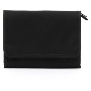 無印良品 ポリエステル 母子手帳ケース 小 黒 約22×15cm