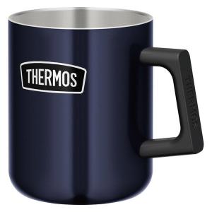 サーモス（THERMOS） 真空断熱マグカップ 450ml ミッドナイトブルー ROD-007 MDB 1個