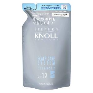 STEPHEN KNOLLスカルプケアシステム クレンザー グリーンフローラルムスク 詰め替え 400ml コーセー
