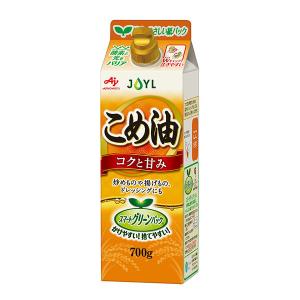 J-オイルミルズ コクと甘み こめ油 700g 1本 JOYL