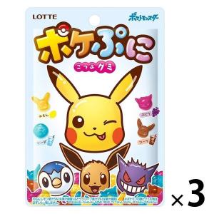 ポケぷに 3個 ロッテ グミ ポケモン