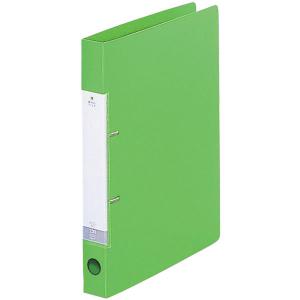 リヒトラブ リクエスト D型リングファイル A4タテ 背幅34mm 黄緑 G2220-6