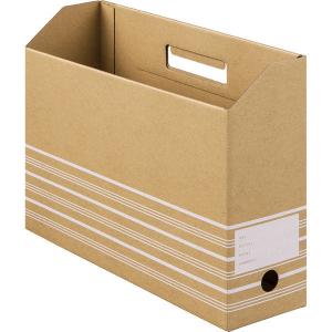 アスクル ボックスファイル A4ヨコ ダンボール製 1袋（10冊入）