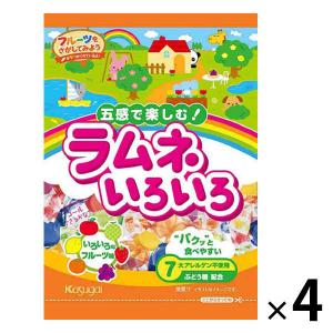 春日井製菓販売 Aラムネいろいろ 1セット（4袋）　アソート　おやつ　キッズ