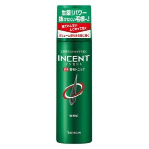 バスクリン インセント180g無香料 410713 1個　育毛剤　スカルプケア　頭皮ケア