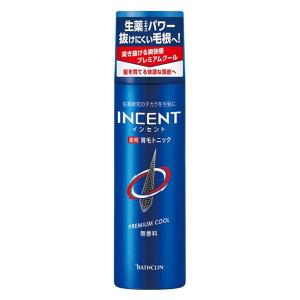 バスクリン インセント180gプレミアムクール 410715 1個　育毛剤　スカルプケア　頭皮ケア