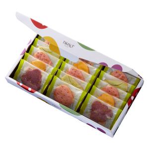 果実サブレ15枚入 1箱 三越伊勢丹 紙袋付 手土産ギフト ギフト お中元 敬老の日