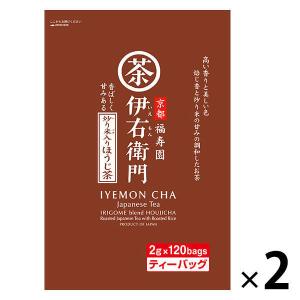 宇治の露製茶　伊右衛門 炒り米入りほうじ茶ティーバッグ