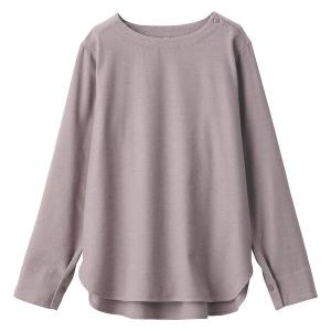 無印良品 両面起毛フランネル長袖ブラウス 婦人 M モカブラウン 良品計画