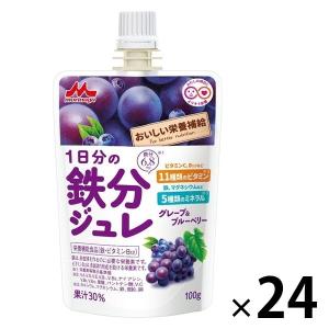 おいしい栄養補給 1日分の鉄分ジュレ グレープ＆ブルーベリー