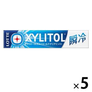 ロッテ キシリトールガム 瞬冷＜コールドクリアミント＞