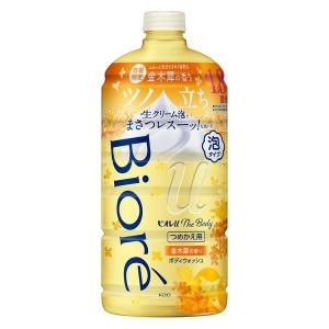 ビオレu ザボディ 泡タイプ 泡金木犀の香り 詰め替え