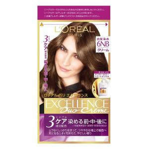 ロレアル パリ エクセランス N クリームタイプ 6NB やや明るい自然な栗色