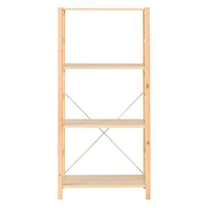 無印良品 パイン材ユニットシェルフ 58cm幅 中 幅58x奥行39.5x高さ120cm