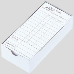 アスクル お会計票 CHECK SHEET 単票 連番なし 500枚 オリジナル