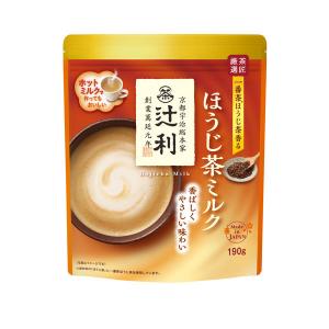 片岡物産 辻利 ほうじ茶ミルク 1袋（200g）