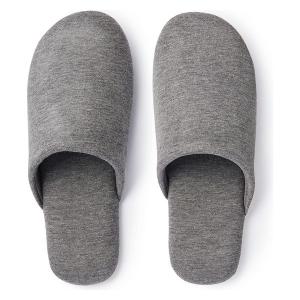 無印良品 ソフトスリッパ L 25〜26.5cm用 チャコールグレー 良品計画