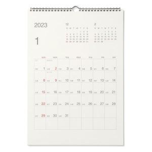 無印良品 バガスペーパー日曜始まり六輝カレンダー 2023年1月〜12月 A3 約420×297mm 良品計画