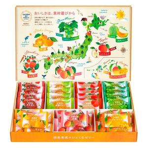 片岡物産 セゾンデュフリュイ 国産果実のひとくちゼリー