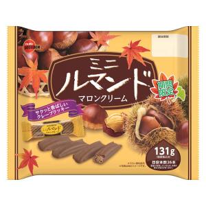 ミニルマンド マロンクリーム 131g 1袋 ブルボン 洋菓子 栗 くり