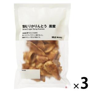 無印良品 薄切りかりんとう 黒蜜 63g 1セット 良品計画
