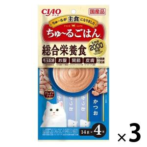いなば CIAO チャオ ちゅーるごはん 猫 かつお 総合栄養食