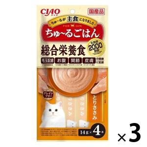 いなば CIAO チャオ ちゅーるごはん 猫 とりささみ 総合栄養食