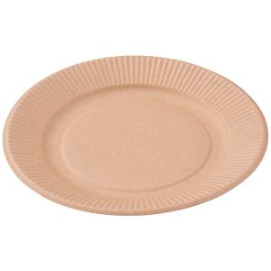 ストリックスデザイン ペーパープレート 未晒し 20cm 1袋（50枚入）