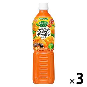 カゴメ 野菜生活100 温州みかん＆デコポンミックス 720ml