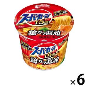 エースコック スーパーカップ1.5倍 しょうゆラーメン 6個