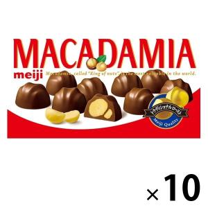 明治 マカダミアチョコレート 10箱 チョコレート お菓子