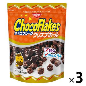 チョコフレーククリスプボール 63g 3袋 日清シスコ チョコレート