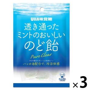 UHA味覚糖 透き通ったミントのおいしいのど飴 1セット