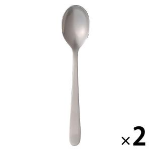 無印良品 ステンレス デザートスプーン 約16cm 2本 良品計画
