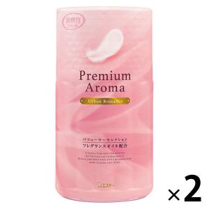 トイレの消臭力 Premium Aroma プレミアムアロマ 消臭芳香剤 トイレ 置き型 アーバンロマンス 400mL 1セット エステー