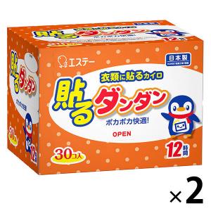 貼るダンダン 衣類にはるカイロ 1セットエステー