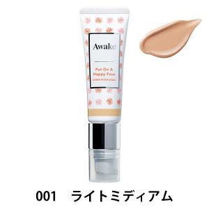 AWAKE プットオンアハッピーフェイス ティンティド モイスチュアライザー 01ライトミディアム SPF50 PA++++ 30mL