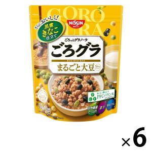 ごろグラ まるごと大豆 360g  6袋 日清シスコ　シリアル グラノーラ