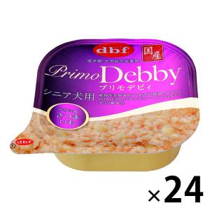 プリモデビィ シニアドッグフード ササミ＆さつまいも 国産 95g 24個