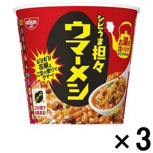 日清食品 日清ウマーメシ シビうま担々 3個