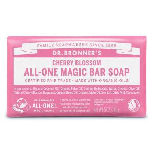 ドクターブロナー マジックソープバー（magic soap） 石鹸 チェリーブロッサム 140g ナチュラルソープ
